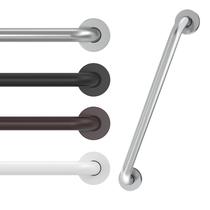 Grab Bars Tesuchan, escova de níquel de 40 cm, para segurança no chuveiro Grab Bars Tesuchan, escova de níquel de 40 cm, para segurança no chuveiro