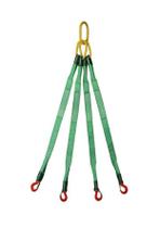 Grab Cinta de Elevação de Carga 4,2 ton com 4 Pernas 8 mts