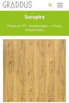 Graddus Placa Vinil Gr-pva-suc Amadeirada Sucupira 2,75x0,60 Graddus Placa Vinil Gr-pva-suc Amadeirada Sucupira 2,75x0,60