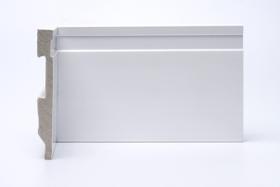 Graddus Rodape Gr120f Barra 2.40mts X 12cm Branco