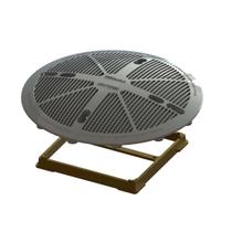 Grade ABS 15x15 FSB Prata Grade ABS 15x15 FSB Prata