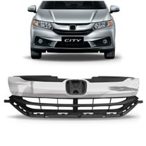 Grade Central Honda City 2016 2017 Friso Cromado Grade Central Honda City 2016 2017 Friso Cromado