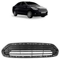 Grade Central Parachoque Dianteiro Ka Sedan 2015 2016 2017 Preto