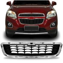 Grade Central Parachoque Tracker 2014 a 2016 C/friso Cromado