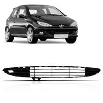 Grade Central Peugeot 206 1998 1999 2000 2001 2002 2003 2004 Preto Boquinha
