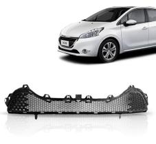 Grade central peugeot 208 2012 a 2016 inferior preta