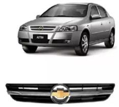 Grade Central Radiador Astra 2003 A 2011 C/ Friso Cromado + Emblema