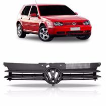 Grade Central Radiador Golf 1999 A 2006 Preta