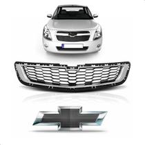 Grade Cobalt 2012 a 2015 Friso Cromado C/Emblema Black Piano Grade Cobalt 2012 a 2015 Friso Cromado C/Emblema Black Piano