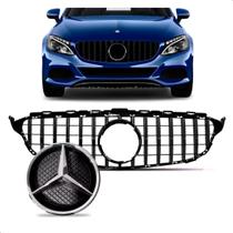 Grade Com Emblema Mercedes C180 Ano 2015 2016 2017 2018 GtrBR Grade Com Emblema Mercedes C180 Ano 2015 2016 2017 2018 GtrBR
