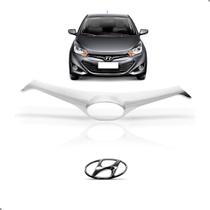 Grade Cromada para Hyundai Hb20 2012 2013 2014 2015 Cromado Grade Cromada para Hyundai Hb20 2012 2013 2014 2015 Cromado