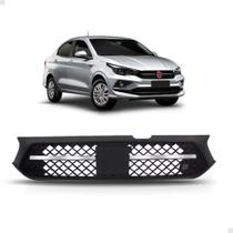 Grade cronos 21/23 preta c/friso cromado (completa)