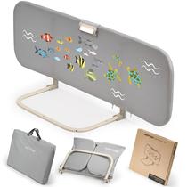 Grade de Cama para Criança ARTTONA 122 cm Dobrável com Luz Noturna Grade de Cama para Criança ARTTONA 122 cm Dobrável com Luz Noturna