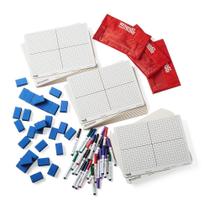Grade de coordenadas XY hand2mind do quadro branco para estudantes (30) Grade de coordenadas XY hand2mind do quadro branco para estudantes (30)