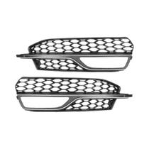 Grade De Luz De Neblina Dianteira Audi A3 S-Line S3 2014-2016, Grade De Malha Em Forma De Colmeia, 1 Grade De Luz De Neblina Dianteira Audi A3 S-Line S3 2014-2016, Grade De Malha Em Forma De Colmeia, 1