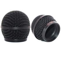 Grade de Microfone JXRYWF Substituição Cabeça de Bola Preta Grade de Microfone JXRYWF Substituição Cabeça de Bola Preta