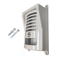 Grade De Proteção Branca Contra Roubo Para Interfone F8 Hdl Grade De Proteção Branca Contra Roubo Para Interfone F8 Hdl