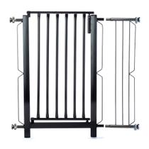 Grade de Proteção Grade Master para Pets e Bebês em Aço 81cm a 85cm Ajustável por Pressão Uso em Porta e Escada
