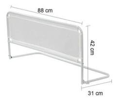 Grade De Proteção P/ Cama Infantil Branca