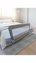 Grade de Proteção para Cama Box 114cm Cinza Reforçada