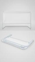 Grade de Proteção para Cama Box Infantil 88cm Branca Grade de Proteção para Cama Box Infantil 88cm Branca