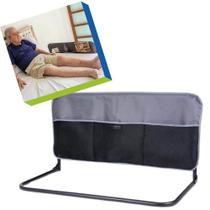 Grade de Proteção para Cama Dobrável Barra de Segurança Criança Idoso Acamado Tam G UN Longevitech