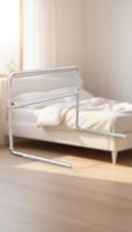 Grade de Proteção para Cama Infantil Dobrável Branca