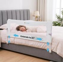 Grade de Proteção para Cama TotCraft MiniFlex com Comprimento e Altura Ajustáveis Grade de Proteção para Cama TotCraft MiniFlex com Comprimento e Altura Ajustáveis