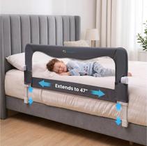 Grade de Proteção para Cama TotCraft MiniFlex com Comprimento e Altura Ajustáveis Grade de Proteção para Cama TotCraft MiniFlex com Comprimento e Altura Ajustáveis