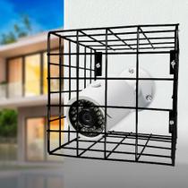 Grade de Proteção para Câmera de Segurança Anti Furto com bucha e parafusos