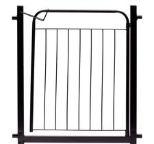 Grade De Proteção para Pet Cães Bebês e Crianças Para Portas Portão 60 cm preto