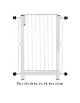 Grade de Proteção para Porta 70cm Branco Grade Master