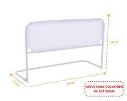 Grade de proteção segurança para cama box ii-criança e idoso - ninos