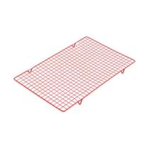 Grade de Resfriamento Retangular - Vermelho - 40x25cm - 1 unidade - Prime Chef - Rizzo Grade de Resfriamento Retangular - Vermelho - 40x25cm - 1 unidade - Prime Chef - Rizzo