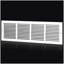 Grade de retorno de ar EXCELFU 61 x 16 cm em aço branco Grade de retorno de ar EXCELFU 61 x 16 cm em aço branco