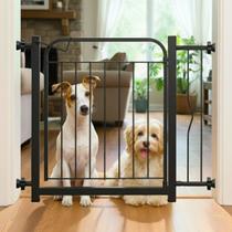 Grade de Segurança Ajustável para Cães e Bebês, Aço Carbono com Pintura Epóxi, 68 a 83cm, Instalação Sem Furos, Trava SmartClick Grade de Segurança Ajustável para Cães e Bebês, Aço Carbono com Pintura Epóxi, 68 a 83cm, Instalação Sem Furos, Trava SmartClick