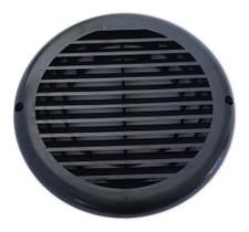 Grade de Ventilação D18 Ventokit 10/125/15 cm Black