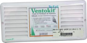 Grade de Ventilação de Superfície Ventokit 25x12 com Tela Anti-Inseto Grade de Ventilação de Superfície Ventokit 25x12 com Tela Anti-Inseto