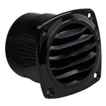 Grade De Ventilação Em Nylon Preto 3"