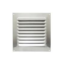 Grade de Ventilação Quadrada 130x130mm GRA-070 Alumínio Otam Grade de Ventilação Quadrada 130x130mm GRA-070 Alumínio Otam