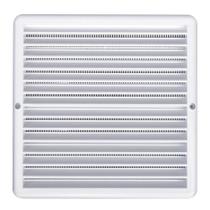 Grade de Ventilação Quadrada Branca 20 x 20cm com Tela ITC