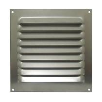 Grade de Ventilação Quadrada em Alumínio Cru 20 x 20cm ITC