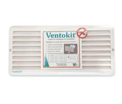 Grade De Ventilação Superfície C/tela Inseto 25x12 Ventokit