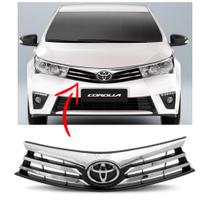 Grade Dianteira C/ Emblema Toyota Corolla 2015 Até 2017