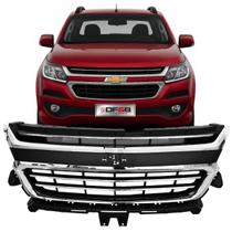 Grade dianteira Chevrolet S10 2017 a 2020 com Friso Cromado Grade dianteira Chevrolet S10 2017 a 2020 com Friso Cromado