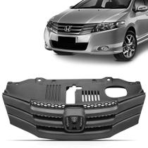 Grade Dianteira City 2009/2012 Preta c/Friso Grafite Grade Dianteira City 2009/2012 Preta c/Friso Grafite