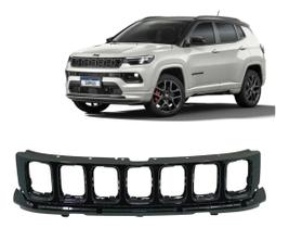 Grade Dianteira Compass Jeep 53284485 Original Preto Brilhante Grade Dianteira Compass Jeep 53284485 Original Preto Brilhante