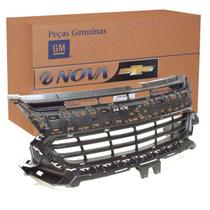 Grade Dianteira Do Radiador Com Filetes Pretos Pecas Genuinas Gm S10 trailblazer 52133634