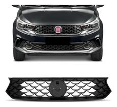 Grade Dianteira Do Radiador Fiat Argo 2018 2019 2020 Preto