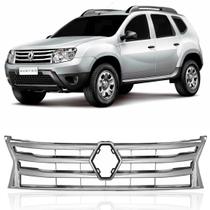 Grade Dianteira Duster 2012 Á 2014 Cromada